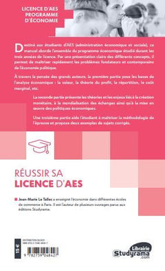 Réussir sa licence d'AES