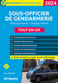 Sous-officier de gendarmerie - Tout-en-un: Concours externe - concours interne