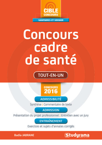 Concours cadre de santé