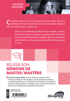 Réussir son mémoire de master/mastère