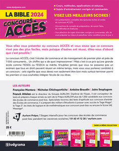 La bible du concours ACCES