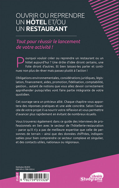 Ouvrir ou reprendre un hôtel et/ou un restaurant