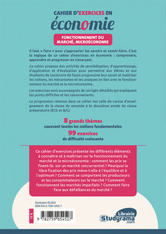 Cahier d'exercices en économie – Fonctionnement du marché, microéconomie