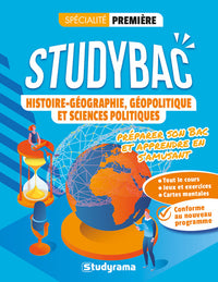 Histoire-Géographie, Géopolitique et sciences politiques: Spécialité Première