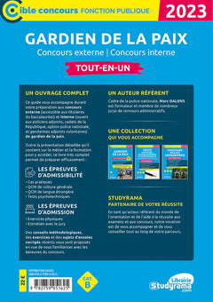 Gardien de la paix – Tout-en-un