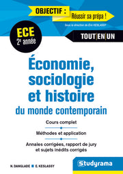 Economie, sociologie, histoire du monde contemporain 2e année ECE
