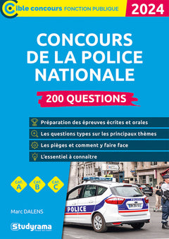 Concours de la police nationale – 200 questions