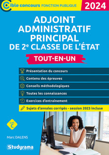 Adjoint administratif principal de 2e classe de l’État – Tout-en-un