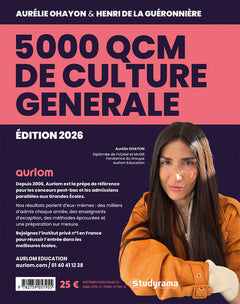 5000 QCM de culture générale 2025-2026
