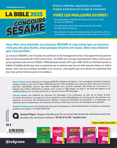 La bible du concours SESAME
