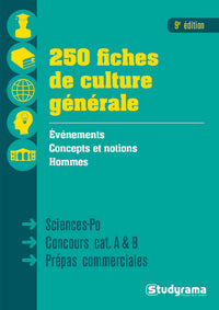250 fiches de culture générale