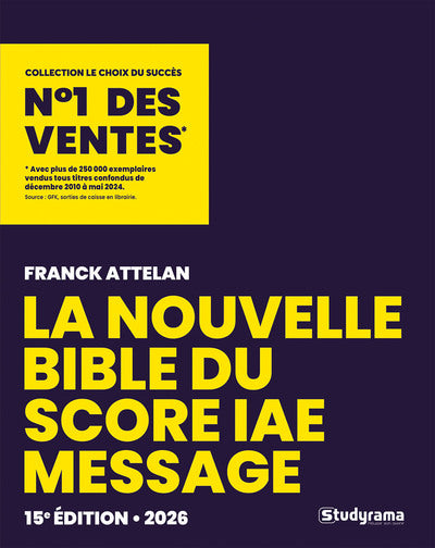 La Bible du Score IAE Message