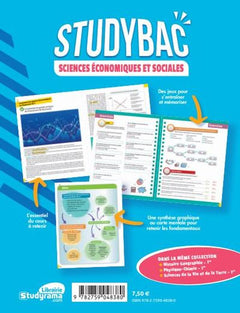 Studybac Sciences économiques et sociales – Spécialité Première: Préparer son Bac et apprendre en s'amusant