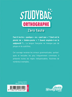 Orthographe zéro faute