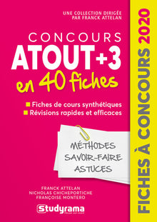 Concours ATOUT+3 en 40 fiches