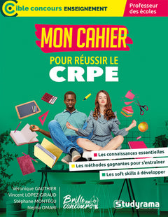 Mon cahier pour réussir le CRPE (avec Brille au concours): Professeur des écoles