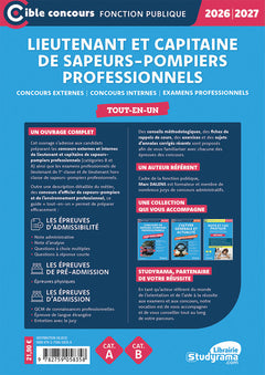 Lieutenant et capitaine de sapeurs-pompiers professionnels