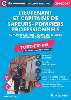 Lieutenant et capitaine de sapeurs-pompiers professionnels