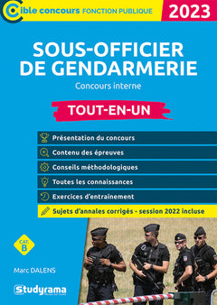 Sous-officier de gendarmerie – Concours interne