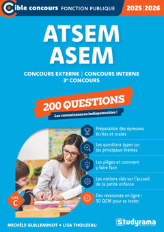 ATSEM/ASEM – 200 questions (Catégorie C –?Concours 2025-2026)