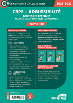 CRPE – Admissibilité – Toutes les épreuves