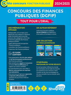 Concours des finances publiques (DGFiP) – Tout pour l’oral (Édition 2024-2025 – Catégories A, B, C): Inspecteur – Contrôleur – Agent