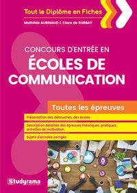Concours d'entrée en écoles de communication