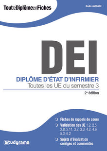 DEI Diplôme d'état d'infirmier (semestre 3)