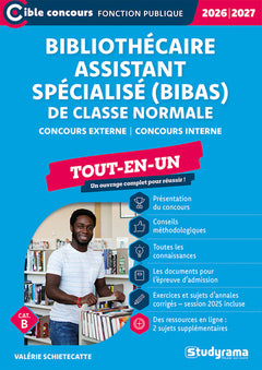 Bibliothécaire assistant spécialisé (BIBAS) de classe normale – Tout-en-un