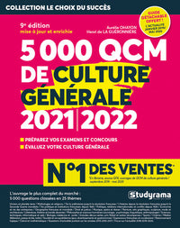 5000 QCM de culture générale 2021/2022