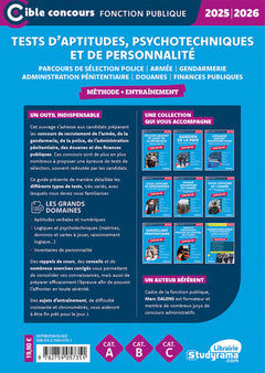 Tests d’aptitudes, psychotechniques et de personnalité – Entraînement