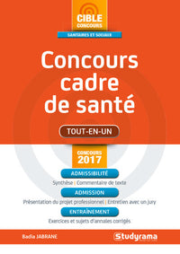 Concours cadre de santé 2017