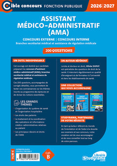 Assistant médico-administratif (AMA) - 200 questions