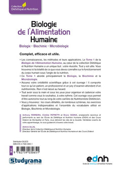 Biologie de l'alimentation humaine (tome 1)