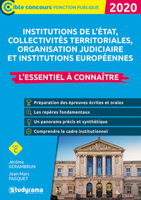 Les institutions état, collectivités territoriales, protection sociale 2020