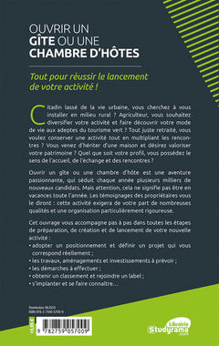 Ouvrir un gîte ou une chambre d'hôtes