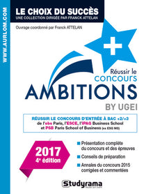 Réussir le concours ambitions ° 2017