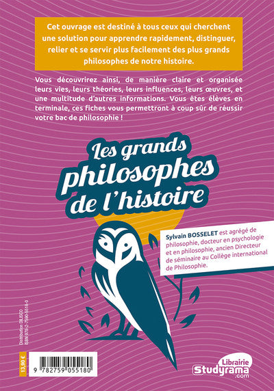 Les grands philosophes de l'histoire