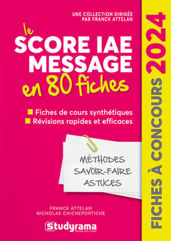 Le Score IAE Message en 80 fiches