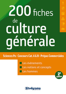 200 fiches de culture générale