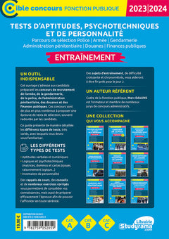 Tests d’aptitudes, psychotechniques et de personnalité – Entraînement