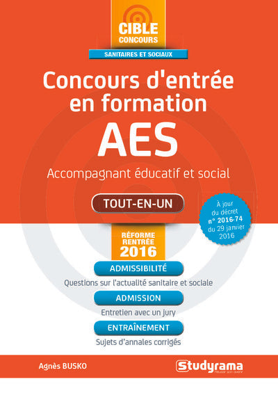Concours d'entrée en formation AES