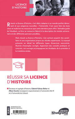 Réussir sa licence d'histoire