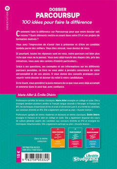 Dossier Parcoursup : 100 idées pour faire la différence