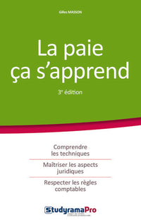 La paie, ça s'apprend !