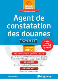 Agent de constatation des douanes concours