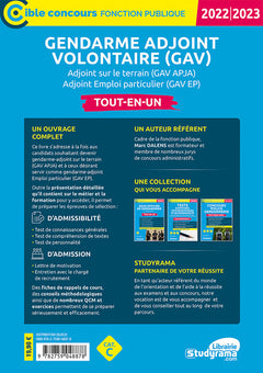 Gendarme adjoint volontaire (GAV) – Tout-en-un: 2022/2023