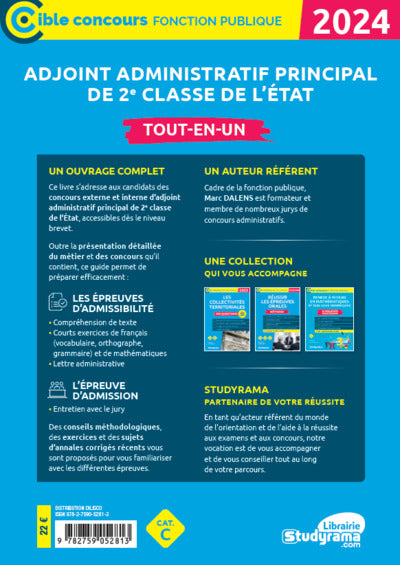 Adjoint administratif principal de 2e classe de l'État