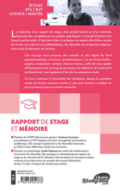 Rapport de stage et mémoire