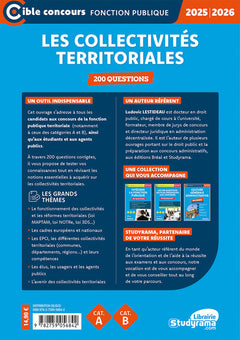 Les collectivités territoriales – 200 questions (Catégories A et B)